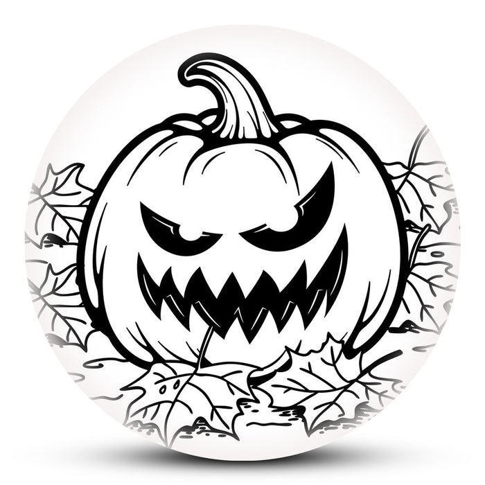 Coloring Book Series DyeMax - Halloween Pumpkin Fanged Grin