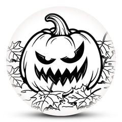 Coloring Book Series DyeMax - Halloween Pumpkin Fanged Grin
