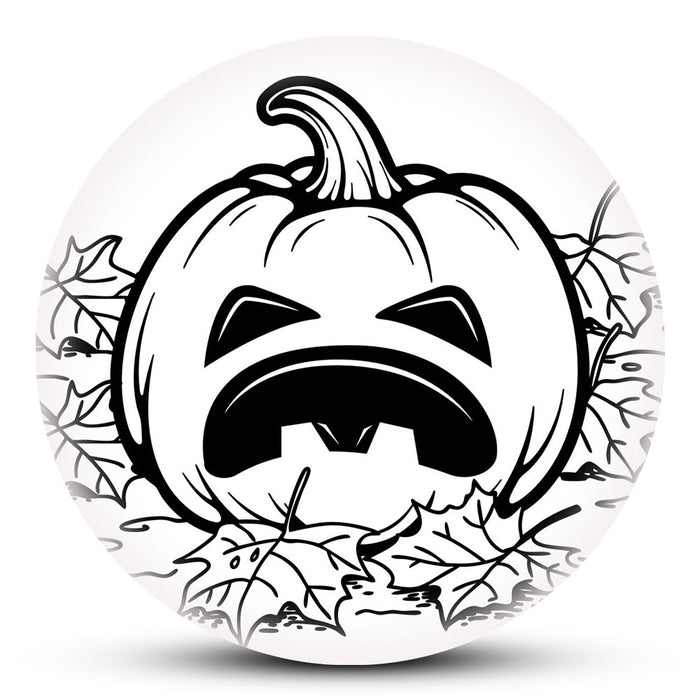 Coloring Book Series DyeMax - Halloween Pumpkin Scowl
