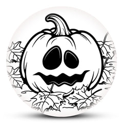Coloring Book Series DyeMax - Halloween Pumpkin Wavy Smile