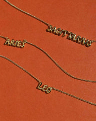 Cosmo Bubble Zodiac Pendant