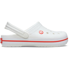 Crocband - White/Starfish