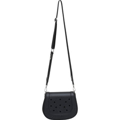 CROSSBODY WITH EVA FRONT FLAP - BLACK