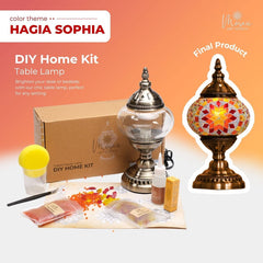 DIY Turkish Mosaic Lamp Kit – Hagia Sophia Design Theme