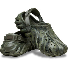 Echo Marbled Clog - Dusty Olive/Multi