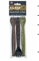 Field Kit Spork/Knife-3 pack | KA-9909MIL