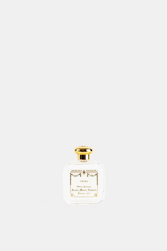 Santa Maria Novella Fresia Eau de Cologne 100ml flacon transparent bouchon doré parfum femme Florence 1221
