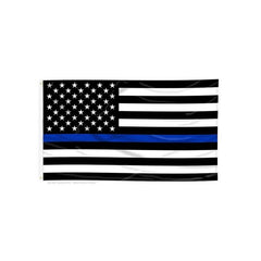 Gold/Blue/Red Line American Flag, 3 x 5 Ft | TBL-Flags