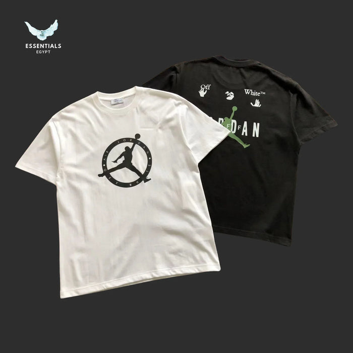 Off - White Hammer Symbol Tee – White/Black - ESSENTIALS EGYPT