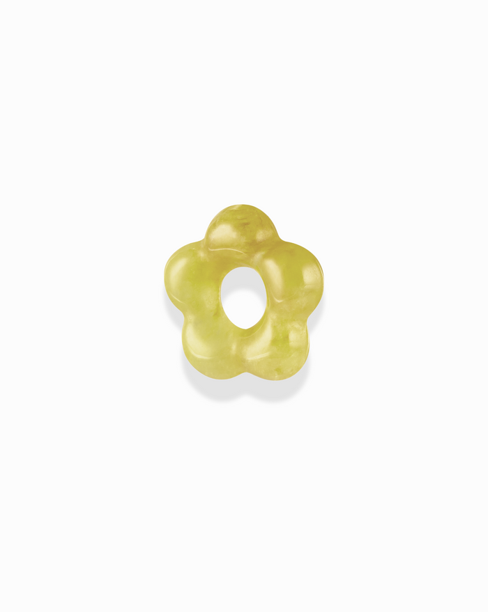 Juno Flower Gemstone Spacer - Mod + Jo - Jewelry built to last, advanced plating technology