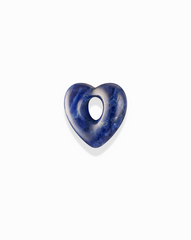 Lola Heart Gemstone Spacer - Mod + Jo - Jewelry built to last, advanced plating technology