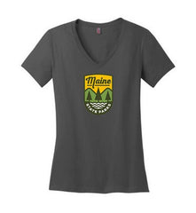 Maine State Parks Women's Charcoal Tee