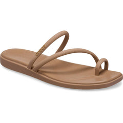 Miami Toe Loop Sandal - Süt Çikolata