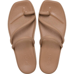 Miami Toe Loop Sandal - Süt Çikolata