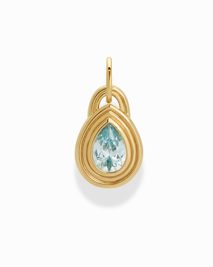 Monroe Birthstone Charm - Mod + Jo - Jewelry built to last, advanced plating technology
