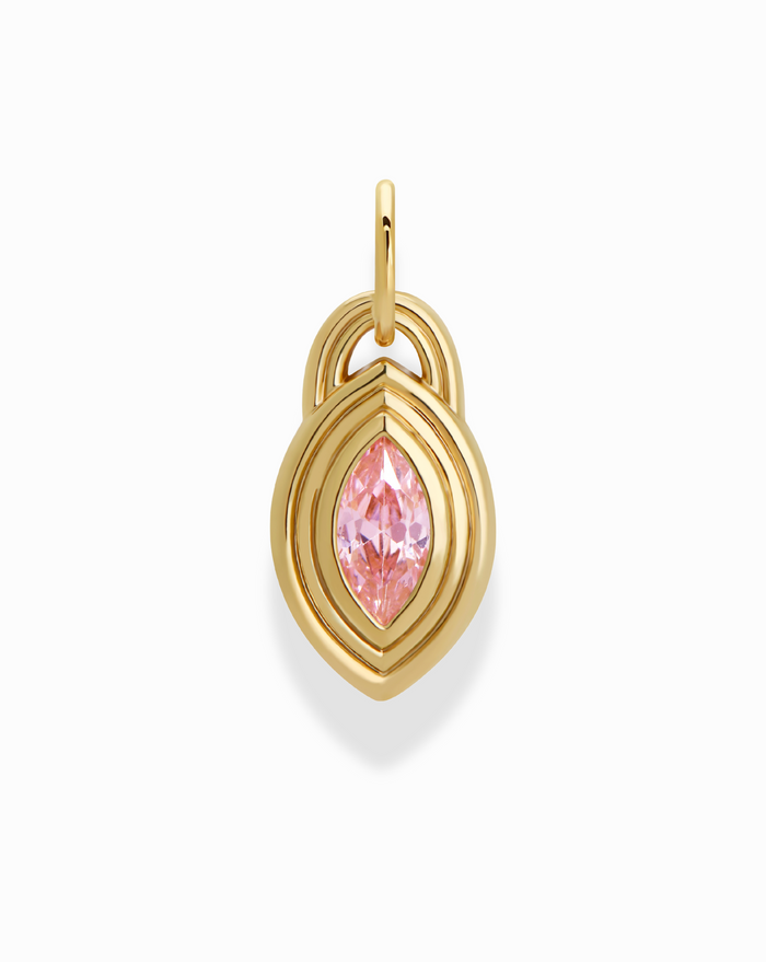 Monroe Birthstone Charm - Mod + Jo - Jewelry built to last, advanced plating technology