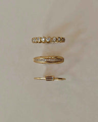 Nina Round Bezel Eternity Ring