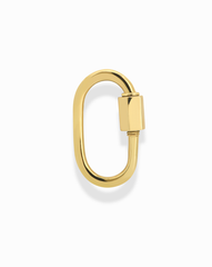 Nora Lock Carabiner - Mod + Jo - Jewelry built to last, advanced plating technology