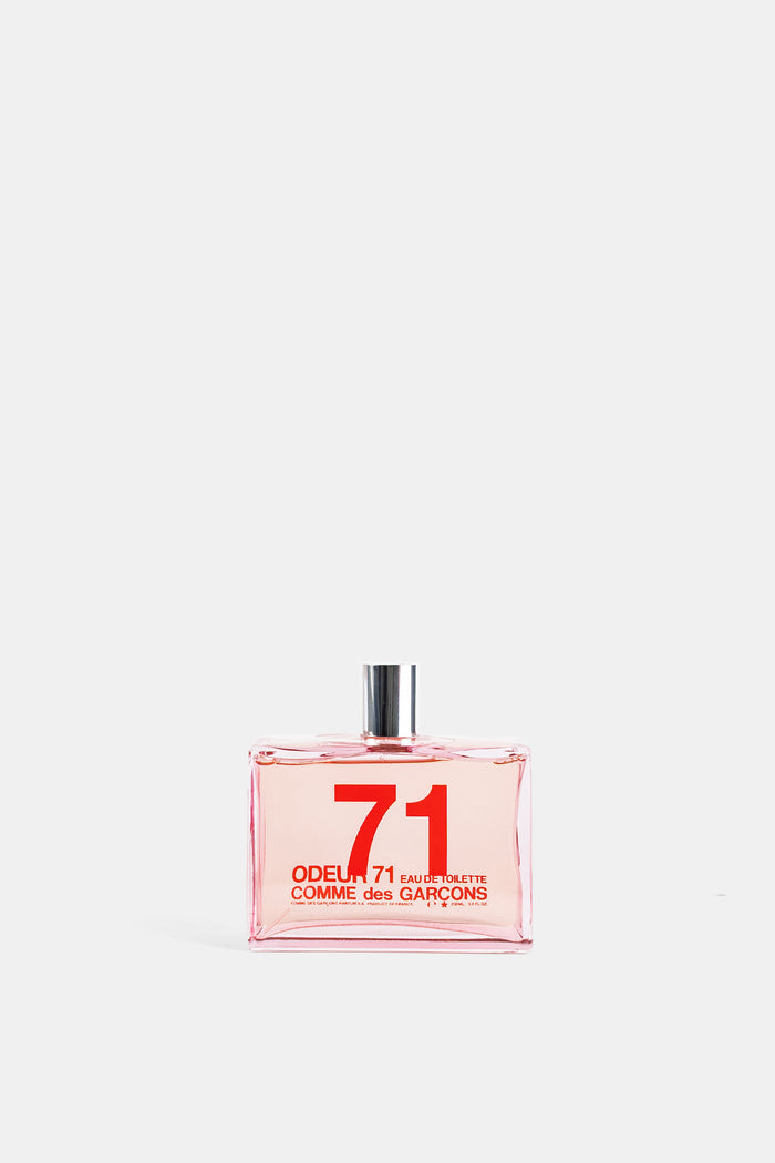 Comme des Garçons Parfums Odeur 71 Eau de Toilette 200ml flacon verre rose poudré bouchon argenté minimaliste