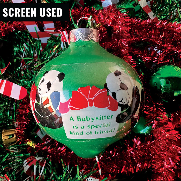 OFFICIAL PROP - SCREEN USED: Vintage Babysitter Christmas Ornament