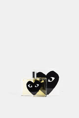 Comme des Garçons Parfums Play Black EDT 100ml avec boîte blanche logo double cœur noir regard expressif