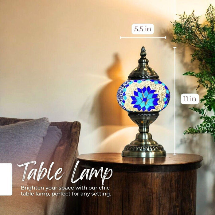 Ready-made Mosaic Lamp - Aegean Flower