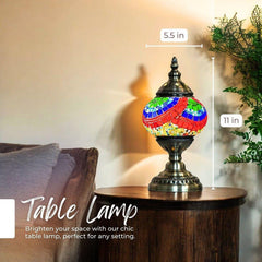 Ready-made Mosaic Lamp - Cappadocia Crescents