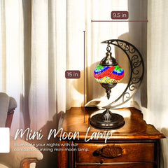 Ready-made Mosaic Lamp - Cappadocia Crescents