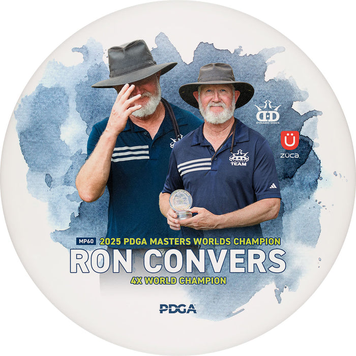 Ron Convers 2025 PDGA Professional Masters Champion DyeMax