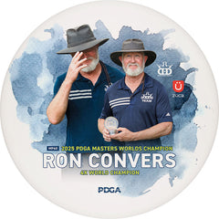 Ron Convers 2025 PDGA Professional Masters Champion DyeMax
