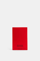 Comme des Garçons Parfums Rouge packaging carton mat rouge vif seul sur fond blanc, 100ml eau de parfum