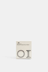 Comme des Garçons Parfums bougie Hinoki boîte blanche typographie 01 sérigraphiée design éditorial luxe