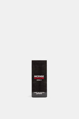 Boîte noire Comme des Garçons Parfums Incense Avignon Series 3 inscription rouge et blanche fond épuré