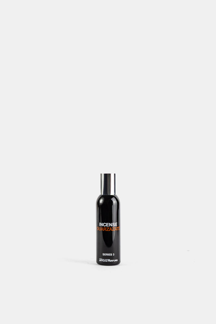 Comme des Garçons Parfums Series 3 Incense Ouarzazate eau de toilette 50ml flacon noir mat spray argenté