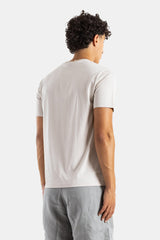 Handvaerk t-shirt dos coton Pima blanc écume finition impeccable coupe nette homme SS26
