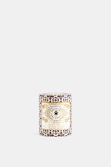 Santa Maria Novella Tabacco Toscano bougie emballage cylindrique tuile florentine dorée 250g