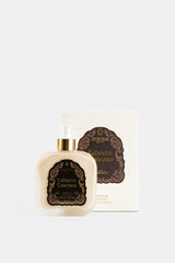 Coffret crème fluide Santa Maria Novella Tabacco Toscano avec boîte ivoire et étiquette baroque dorée