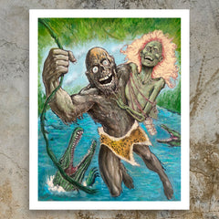 Tarman of the Jungle 8x10 Matte Poster