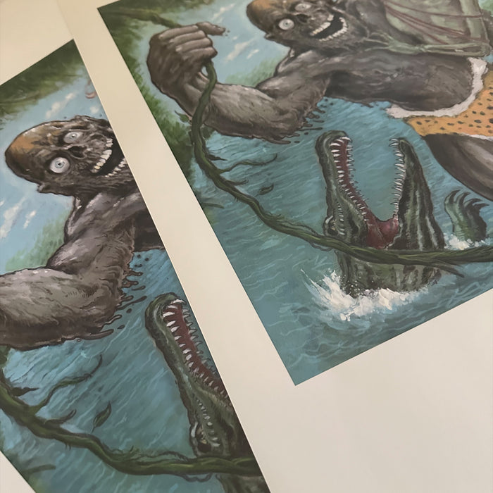 Tarman of the Jungle Original Poster Prototypes