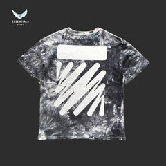 Off - White Tie - Dye Diag Tee – Black/White - ESSENTIALS EGYPT
