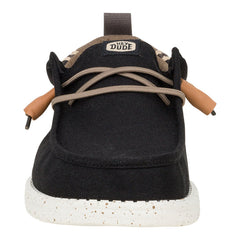 Wally Craft Linen - Black/Walnut