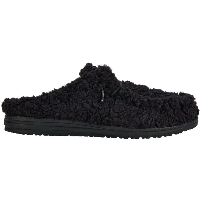 Wally Slipper - Black/Black