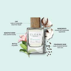 Scent Sorority Clean Warm Cotton by Clean Eau De Parfum 3.4 oz
