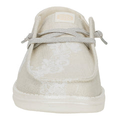 Wendy Floral Lace - Egret