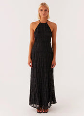 Aullie Maxi Dress - Black