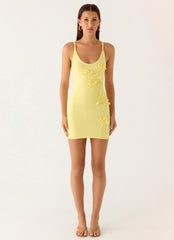 Cottesloe Mini Dress - Yellow