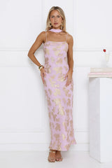 Dreamy Dazzle Maxi Dress Lilac