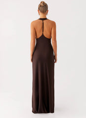 Angie Maxi Dress - Chocolate