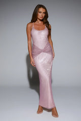 Exclusive Events Maxi Dress Pink