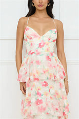 Bright Beauty Maxi Dress Print